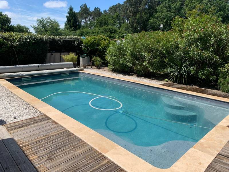 Transformation et renforcement d'une terrasse en bois à Lège Cap-Ferret sur le Bassin d'Arcachon